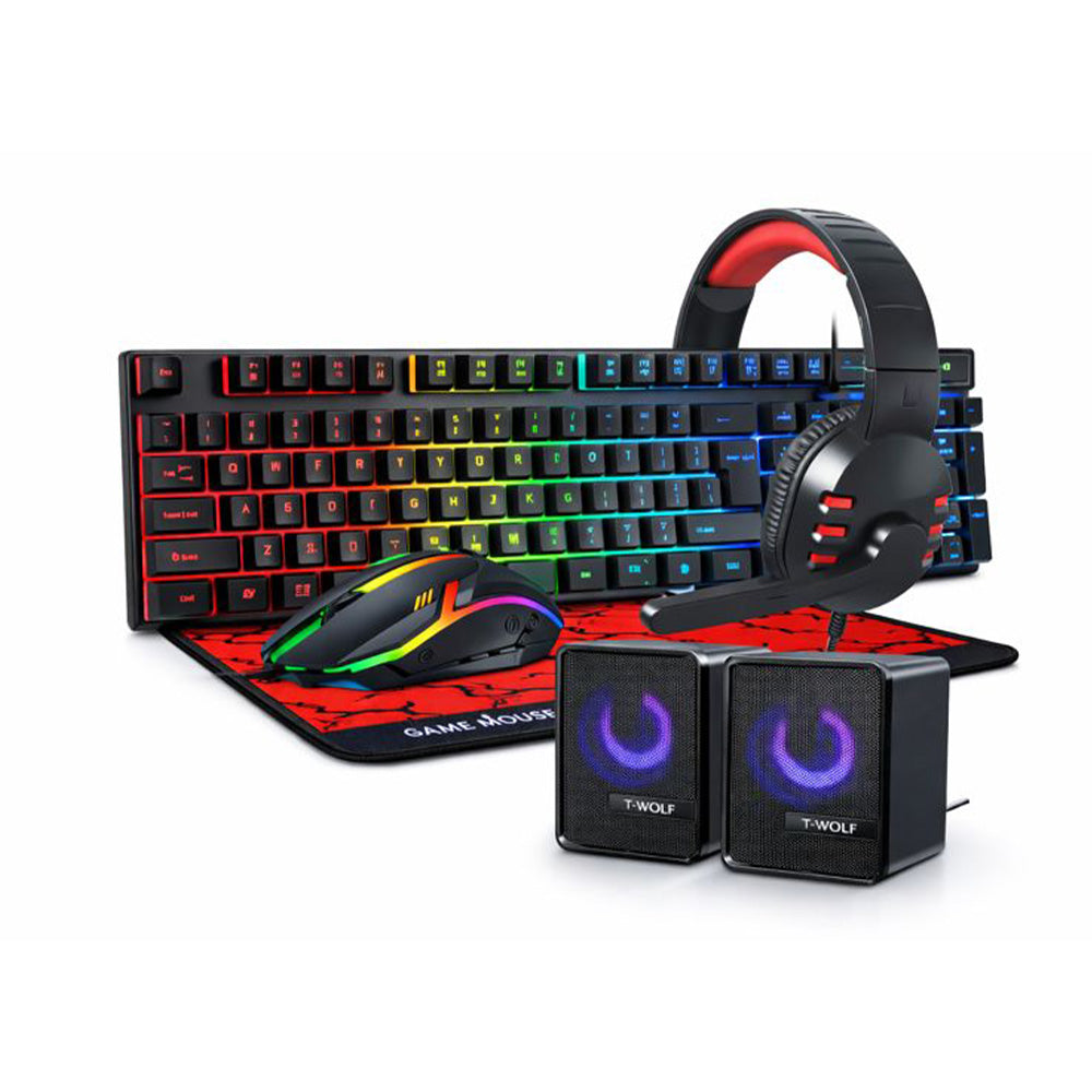 Combo Gamer 4 en 1